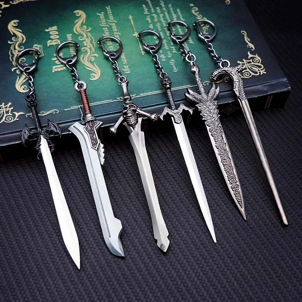 ダンテ　キーホルダー ゲーム DMC キーホルダーダンテ剣反乱覚醒キーリングネロ赤女王