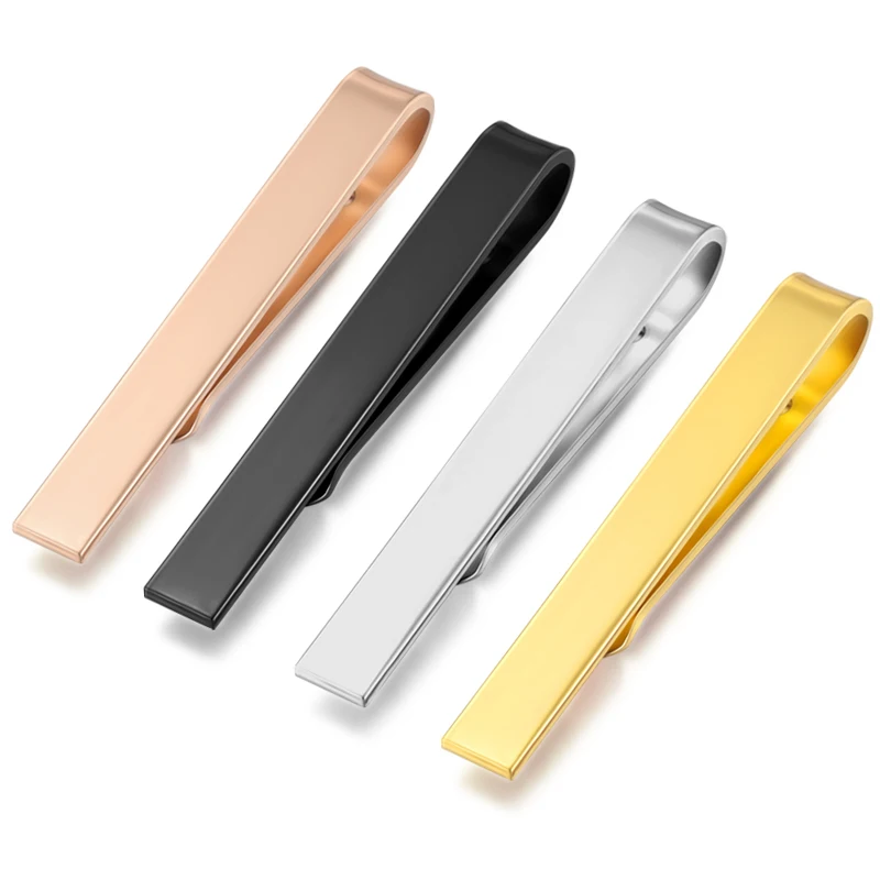 Tie Clips Men Classic Casual Style