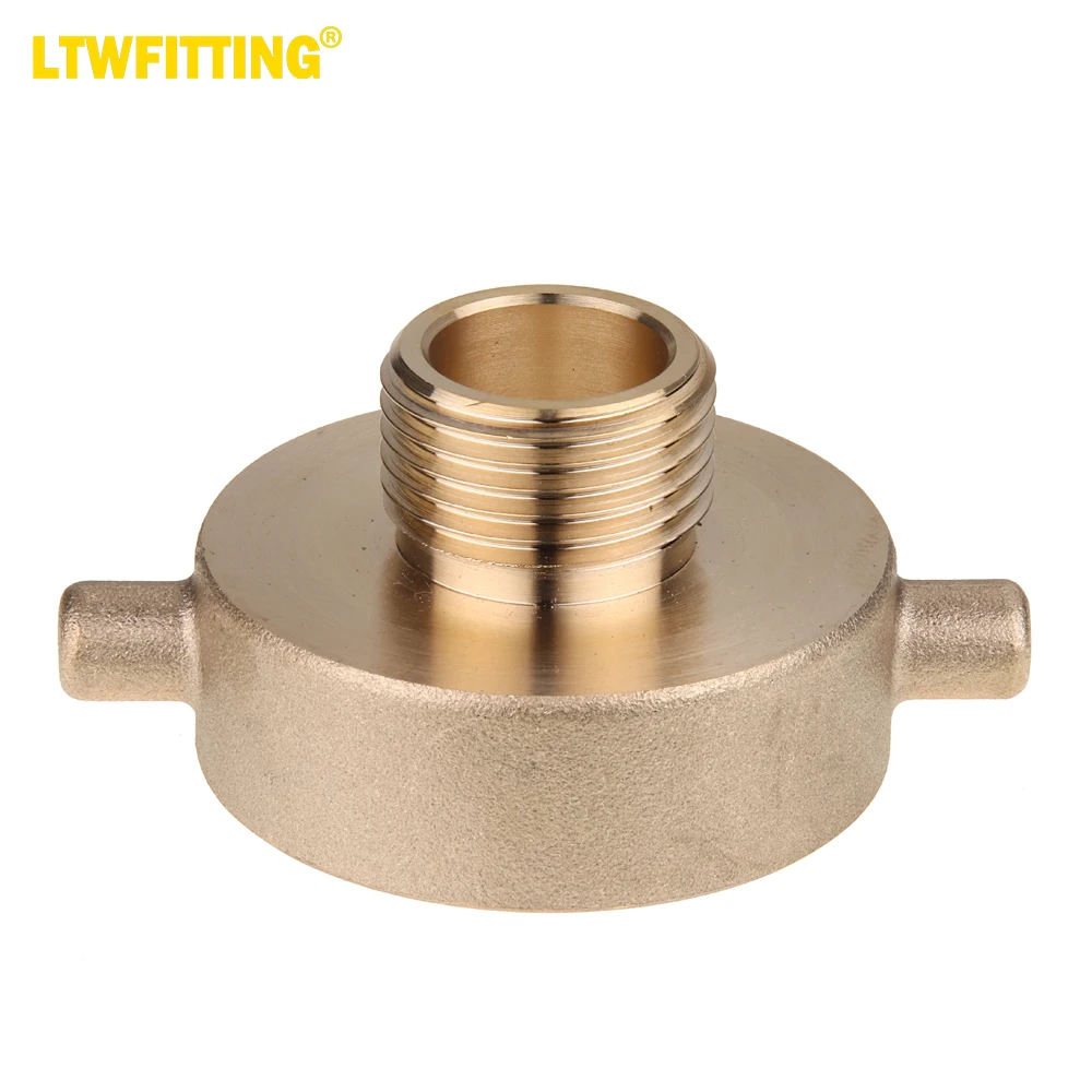 

LTWFITTING Brass Fire Hydrant Adapter 1-1/2-Inch NST (NH) Female x 3/4-Inch GHT Male (Pack of 1)