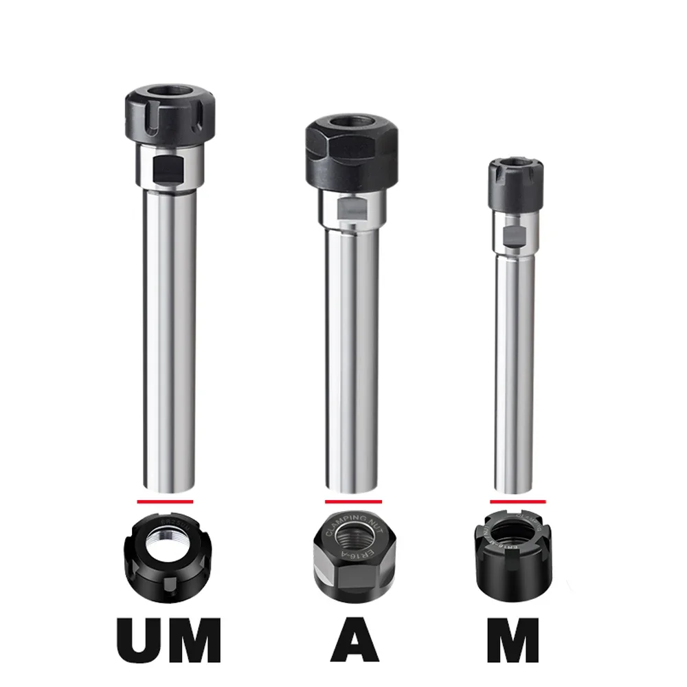 C8 C10 C12 C16 C20 C25 C32 ER8 ER11 ER16 ER20 ER25 ER32 100 150L Collet Chuck Holder CNC Milling Lengthen Tool ER Extension Rod tool holder collet chuck collet chuck holder