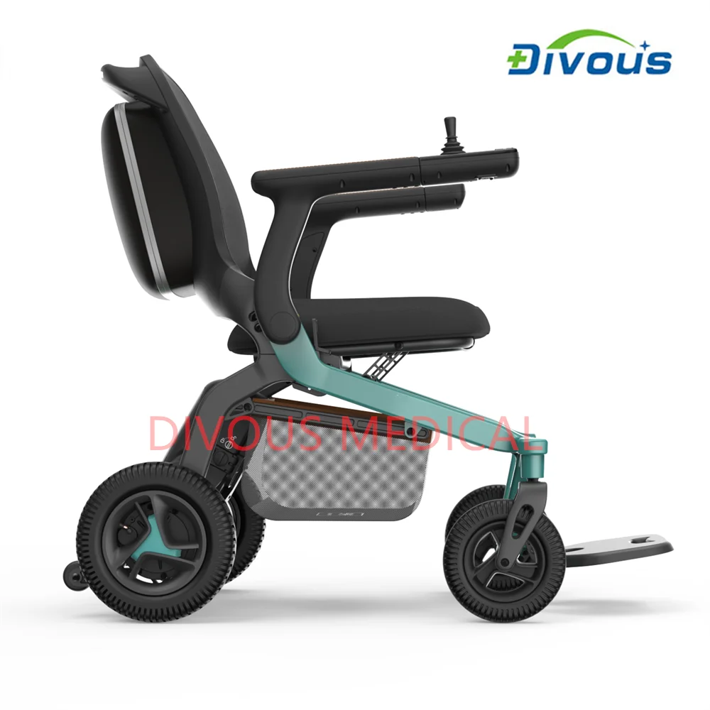 New Model Luxury Folding Bluetooth Remote Control Elderly Disabled Electric Wheelchair Mobility Scooter