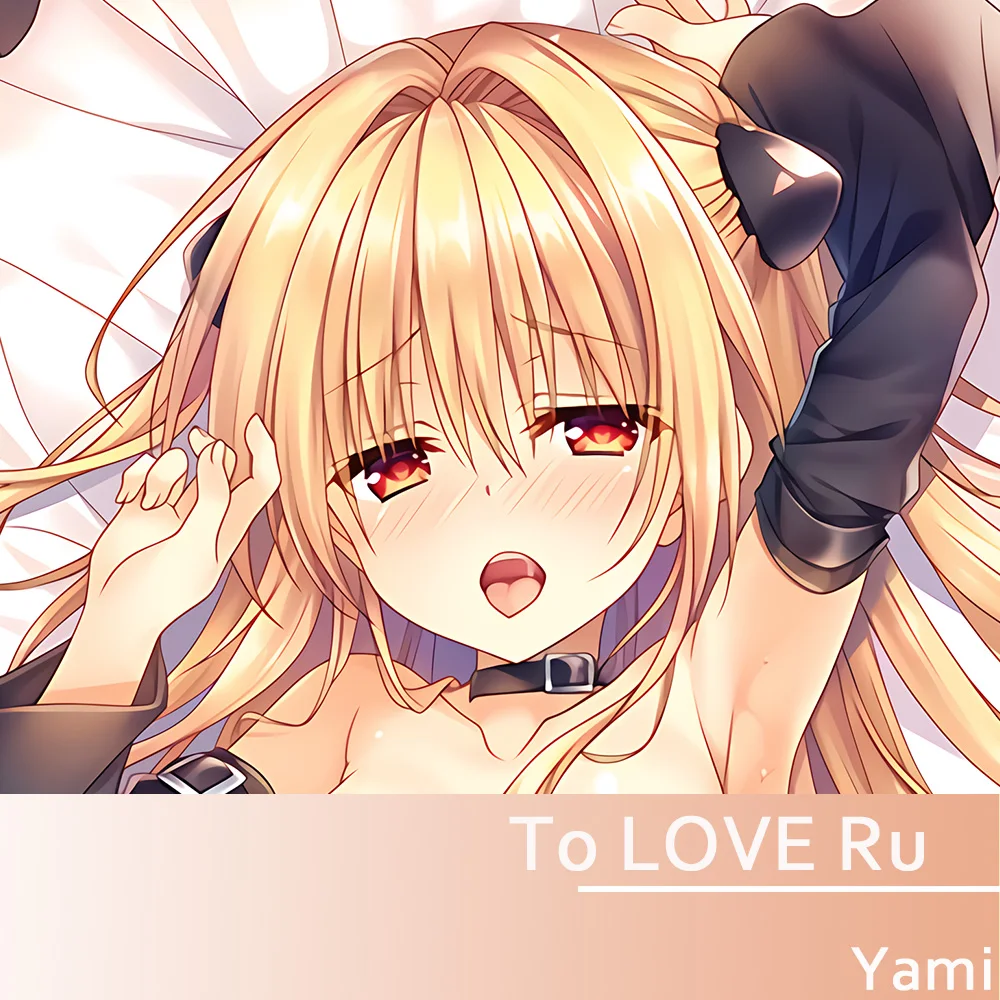 Dakimakura Anime Konjiki No Yami To Love Ru Double Sided Print Life-size  Body Pillow Cover Gifts - Costume Props - AliExpress