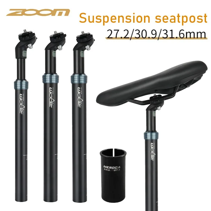 Tige Selle Vélo Sans Câble Tige De Selle Hydraulique CooMeng EXA - 27, 2x450mm - Sans Câble - Pour VTT/vélo Route Tige Selle VTT Réglable
