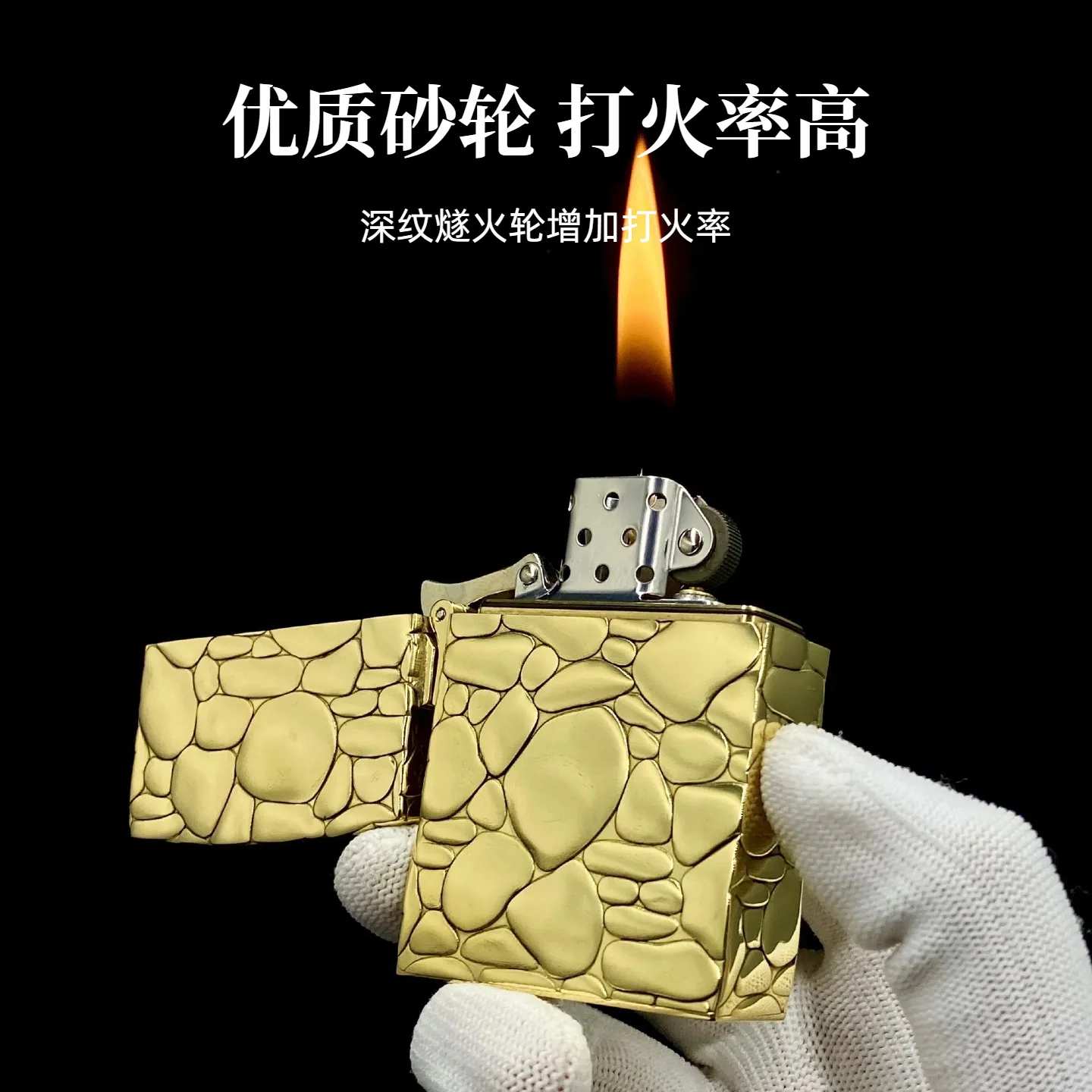 ZORRO 593 Armor Brass Kerosen Lighter Relief Windproof Creative Personality Collection Men's Gift Lighters Smoking