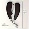 1pcs Modern Stainless Steel Fingernail Clippers with Concave Blade, Heavy-Duty Nail Clipper with Curved Design, Large Opening 3