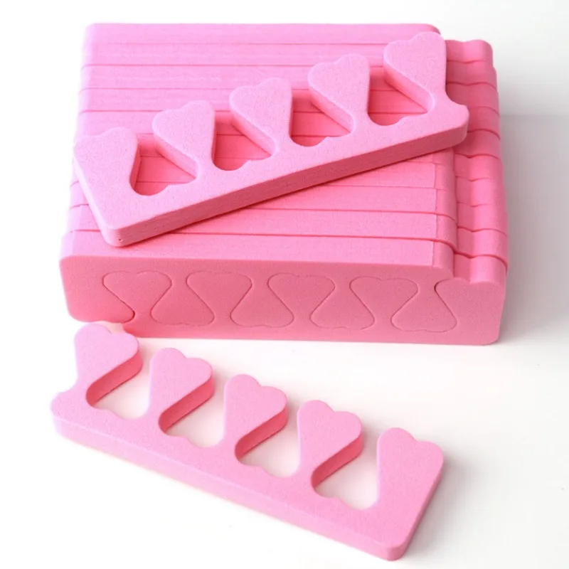 10/50/100Pcs Soft Sponge Manicure Nails Art Tools Toe Separator Fingers Separators Spacer Pedicure Toes Spreaders Divider
