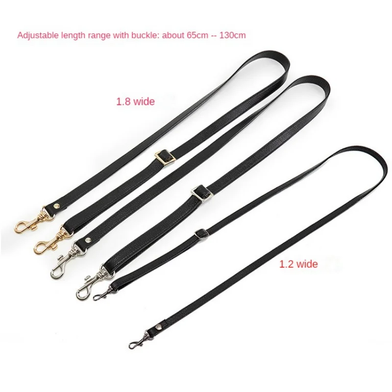 Women's Bag with Accessories Wide Single Shoulder Slant Span Bag Belt Backpack Accessories with Leather Belt 1.2cm/1.8cm Wide