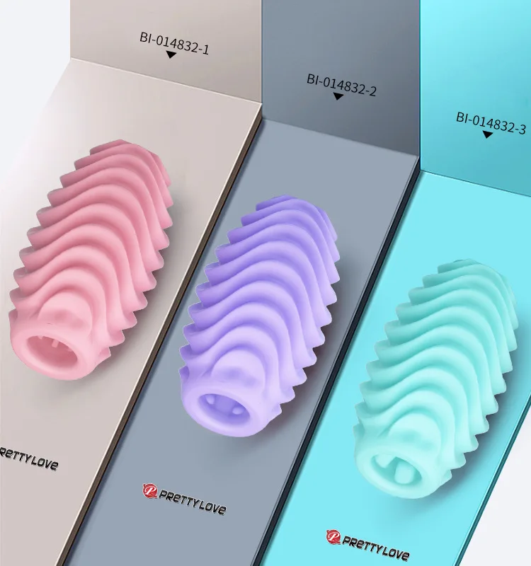 Male Masturbator Egg Silicone Penis Stroker Cup Sex Shop Goods Adult Erotic Toy Portable Oral Sex Toy Masturbation Cup