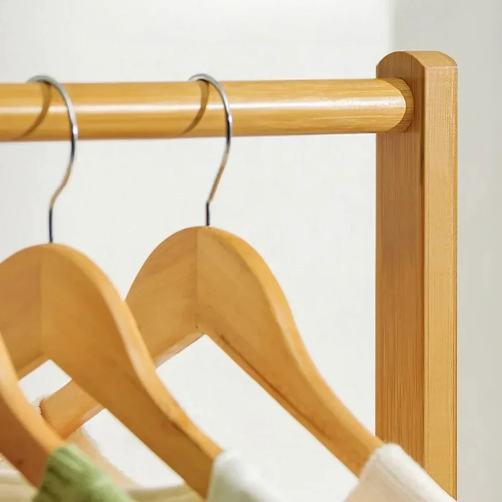 Clothes Hangers Simple Rack Multi Functional Thickening Floor Standing Pants Rack Home Bedroom Clothes Hanger Portable Coat
