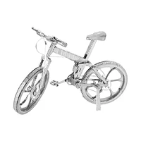 mountain bike 3D Metal Puzzle Model Kits DIY Laser Cut Puzzles Jigsaw Toy For Children 1