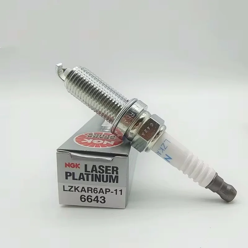 4Pcs Brand OE:22401ED815 NGK LZKAR6AP-11 6643 Platinuim Spark