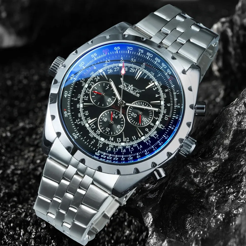 Automatic Design Week Business Watch Military Multifunction Sub-Dials Mechanical Watches For Men