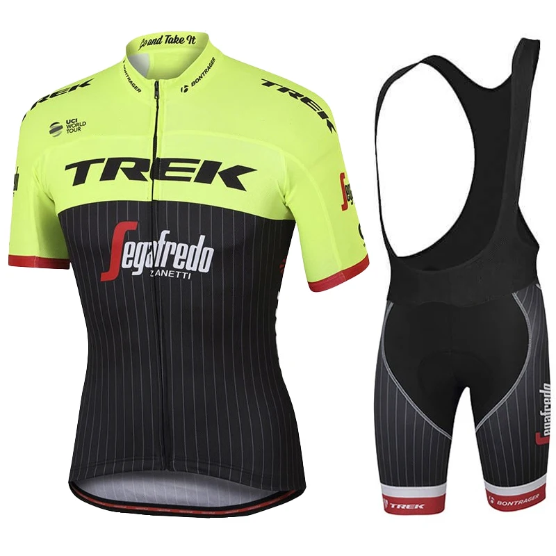 Cycling Jerseys Men's Blouse Outfit Set Clothing TREK Sports Pants Gel Bike Suit Man Mtb Jersey Mountain Shorts Summer Uniform 3