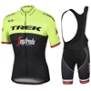 Cycling Jerseys Men's Blouse Outfit Set Clothing TREK Sports Pants Gel Bike Suit Man Mtb Jersey Mountain Shorts Summer Uniform 3