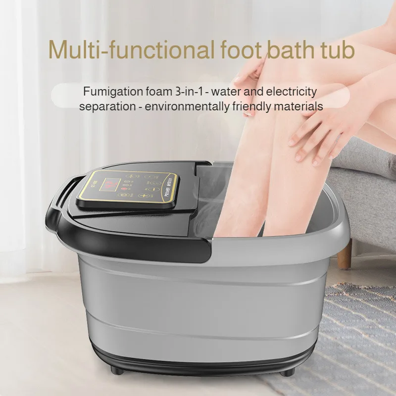 Automatic Heating Foot Bath Household Fully Automatic Massage Knee-pad Constant Temperature