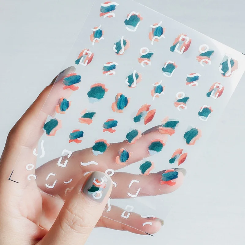 

[Meow.Sensei] Japanese Thin Tough Adhesive Nail Sticker Pro Frosted Thin Transparent Sticker Kx Joint-Name Series