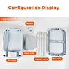 Home Travel Clothes Drying Hanger Foldable Mini Portable Electric Clothes Dryer 6