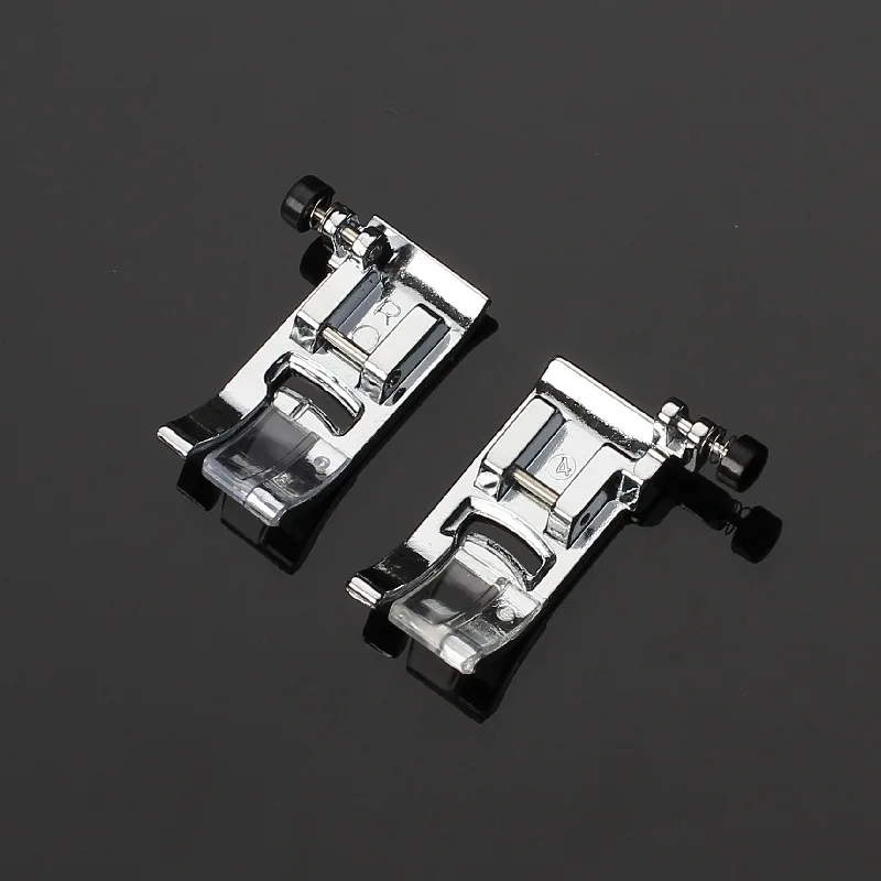2PCS Thick Material Zigzag Presser Foot Brother Sewing Machine Lower