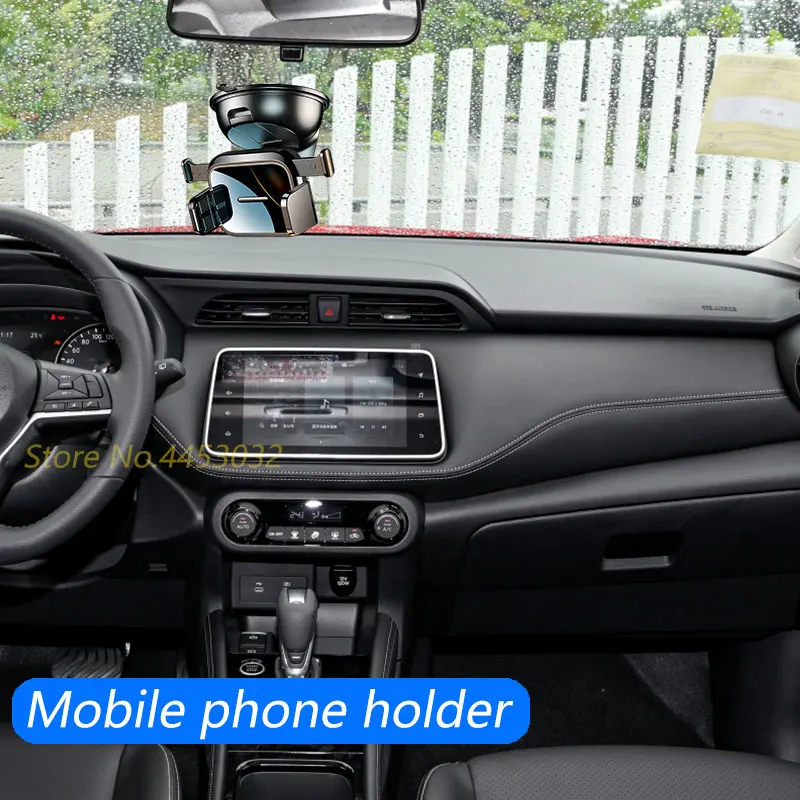 Per Nissan Kicks Tiida Qashqai J11 Xterra Juke 350Z Aztek Supporto Per Telefono Per Auto Supporto Per Accessori Staffa Parabrezza Cruscotto