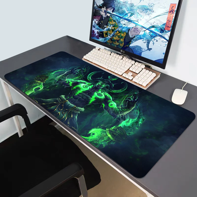 Коврик для игровой мыши World of Warcraft 90x40 большой коврик XXL клавиатура аксессуары