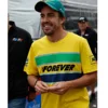 FOREVER SENNA T-Shirt 2024 Fashion Men T Shirt Casual Ayrton Senna Brazilian Formula 1 Legend T-shirt Graphic Oversized Senna 30 2