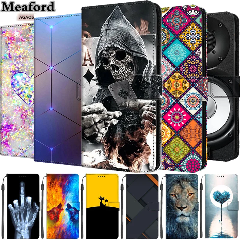 Flip For Honor Magic5 Pro 5G Custodia In Pelle Portafoglio Di Lusso Telefono Copertura Completa Per Honor Magic5 Lite 5G Magic5 Ultimate Magnetic Fund