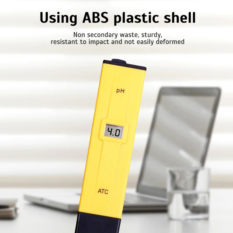 PH Meter Digital PH Tester Water Quality Testers Acidity Measure Device Water Pool Aquarium Hydroponics Home Brew 0-14pH