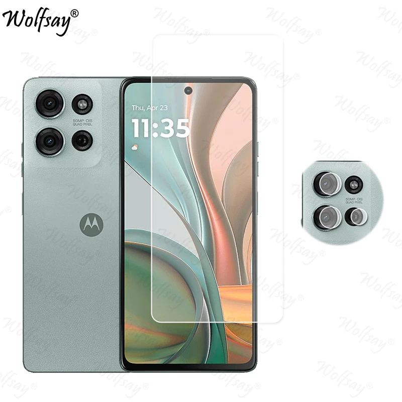 Enhanced Camera Lens and Screen Protector with Tempered Glass - 6.78 Inch