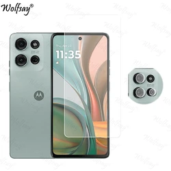 Enhanced Camera Lens and Screen Protector with Tempered Glass - 6.78 Inch for Moto G75 (1 Glass and 1 Len)