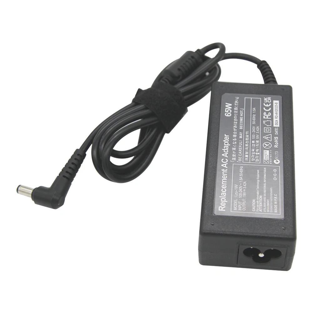Asus X401A X550C A450C Y481 X501LA X551C V85 A52F X555/TOSHIBA/GATEWAY 용 19V 3.42A 5.5x2.5mm 65W AC 노트북 어댑터 충전기