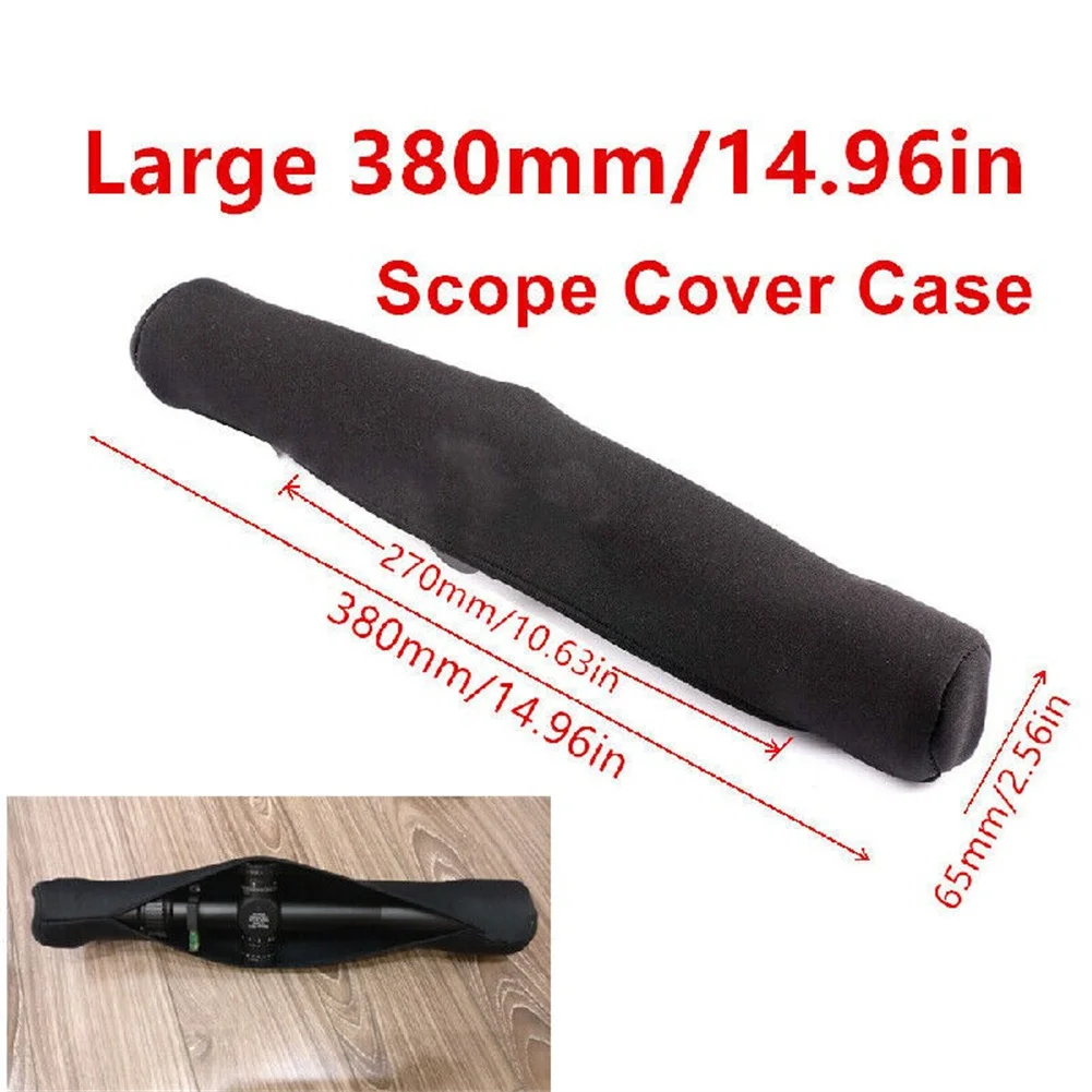 Waterproof Neoprene Scope Cover Soft Scopes Protector Covers Neoprene Optics Lens Cover For Outdoor Camping Hiking Training