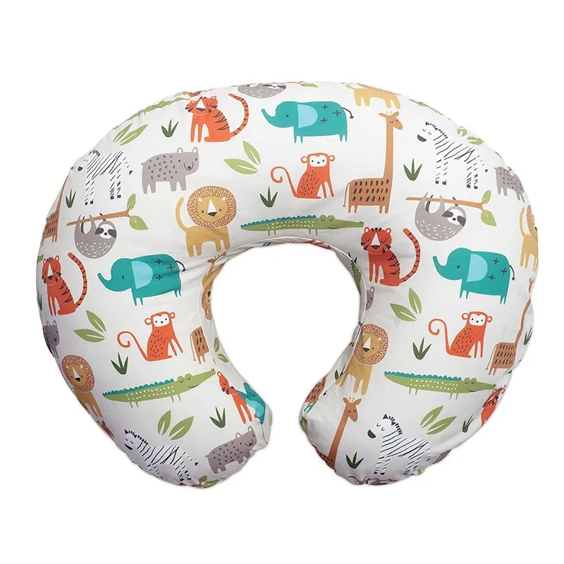 Nursing Pillow Cover Baby Feeding Elastic U-shaped Detachable for Breastfeeding Pregnant Women