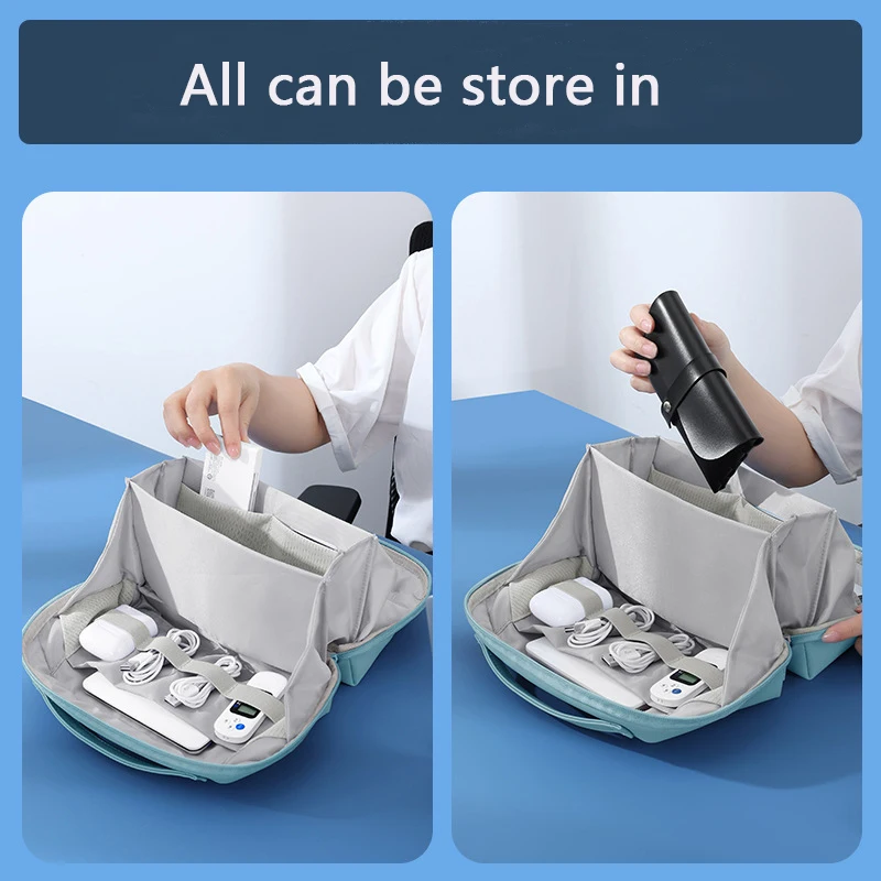 Cable storage bag Portable Digital Storage Bag Waterproof Electronic Cable Organizer USB Data Line Charger Plug Storage Bag Travel Cable Organizer