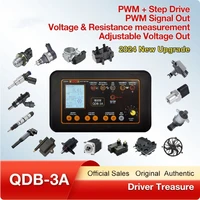 QDB-3A Drive Automobile Ignition Coil Tester CRIN Injector Solenoid Valve Idling Stepper Motor Instrument Car Fault Detector 1
