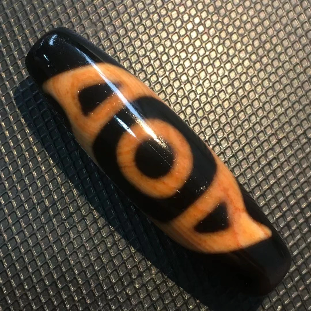 

Bijoux charms abalorios jewelry making natural agate double tiger tooth phoenix eye dzi high quality gemstone beads collectibles