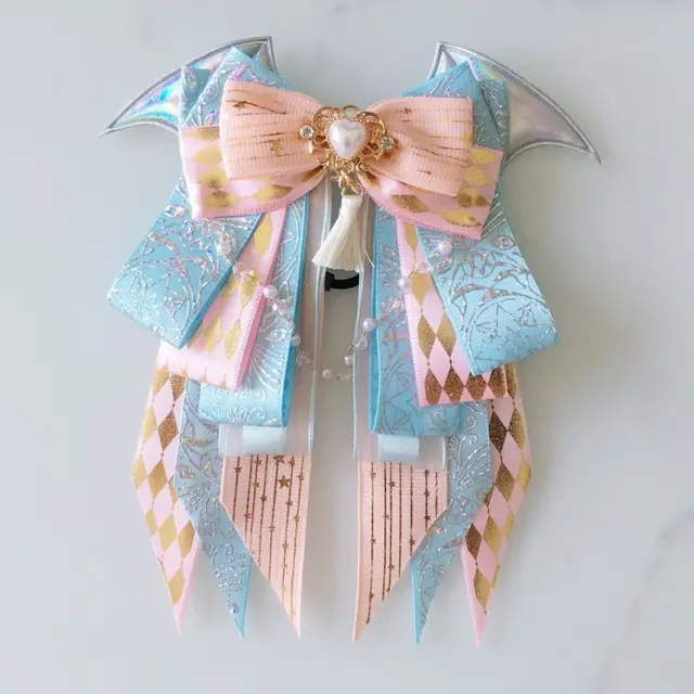 [LEUNUI] Ribbon Crystal Motive Top ★韓國 Zenith-Award-Trophy-Clear-and-