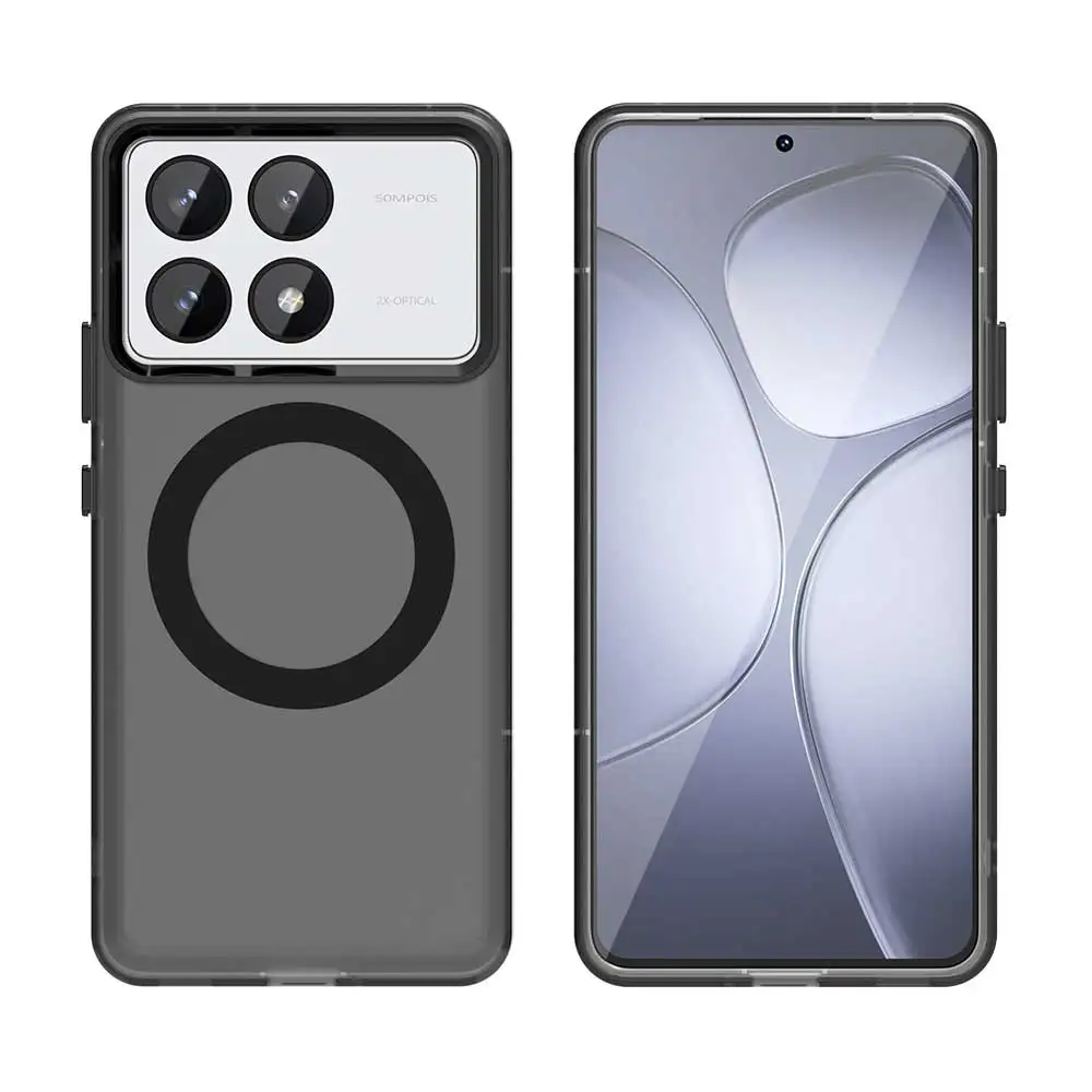 Magnetic Wireless Charging Candy Bumper Case