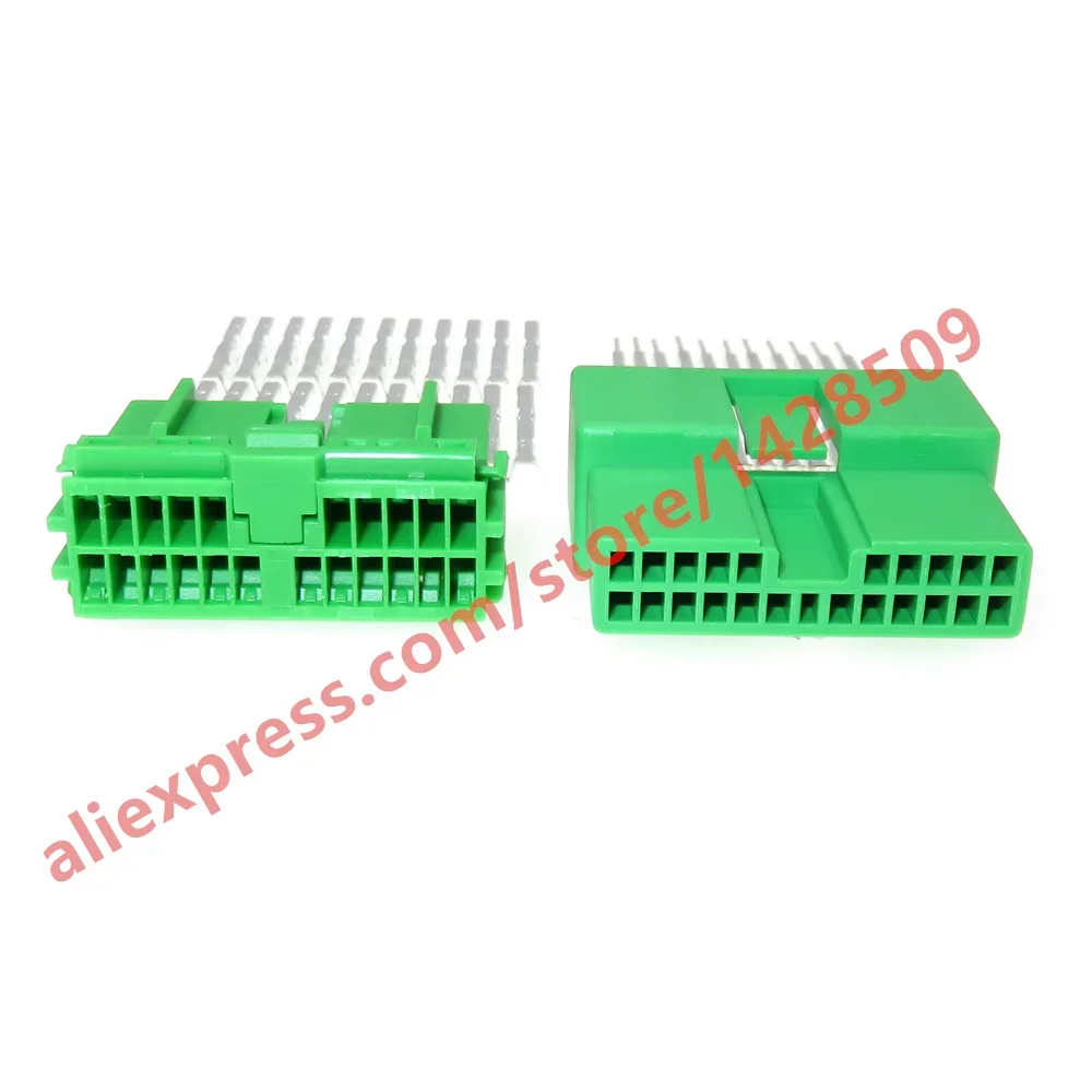 Description Picture 6 of item1Set 22 Pin IL-AG5-22S-D3C1 IL-AG5-22P-D3C1 Auto Plastic Housing Socket Car Instrument Electric Wire Connector For Honda