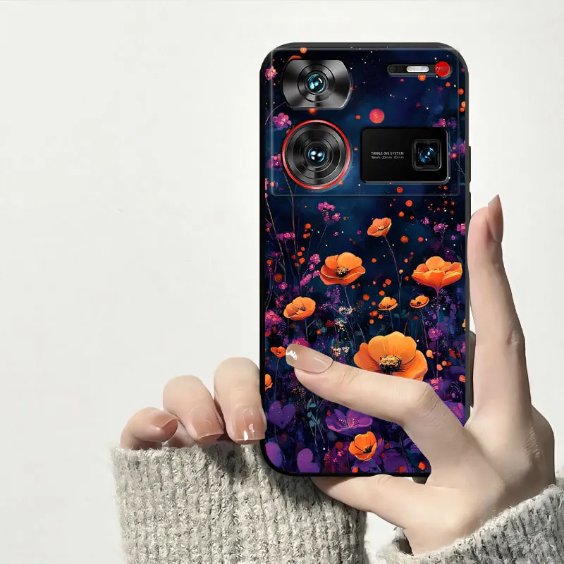Shockproof Soft Silicone TPU Phone Case with Cat and Dog Design - Back Cover s
