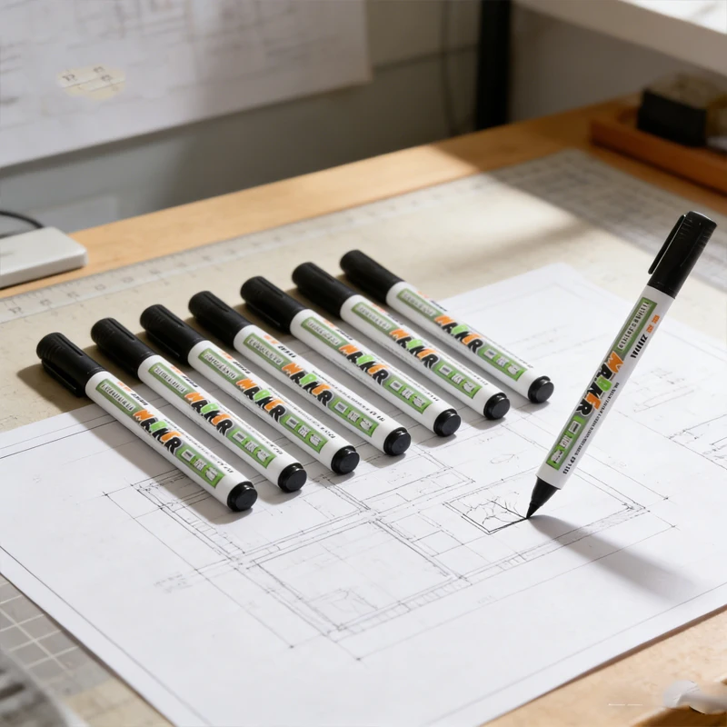 10pcs 화이트보드 마커 지울 수 있는 화이트보드 마커 펜 교실 용품 사무실 및 학교용 건식 지우기 마커 문구류