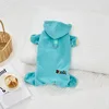 Cozy Winter Jumpsuit for Dogs & Cats, Warm Fleece Plush Full Body Onesie with Hood, Cute Pet Clothing 4