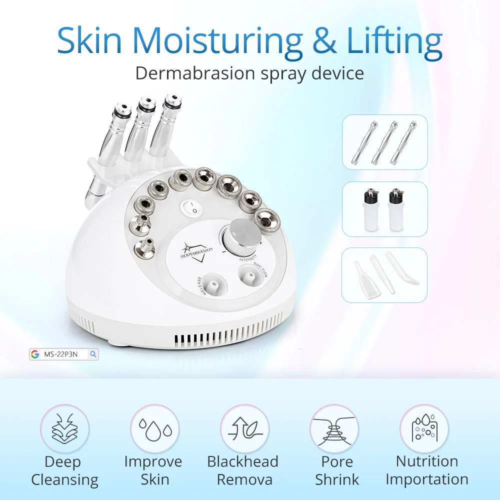4 in1 Diamond Microdermabrasion Dermabrasion Machine Water Spray Exfoliation Beauty Machine Wrinkle Face Peeling