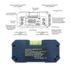 SHAHE Digital Angle Protractor Rechargeable Dual Axis High Precision Level Gauge Digital Angle Meter With Wireless Optional 3