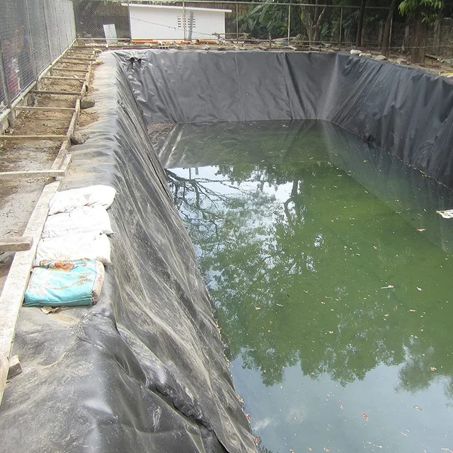 Tóválasztásgátló Membrán Bélés Hdpe Ruhák Vízkert Vízálló Kültéri Medence - Image 4