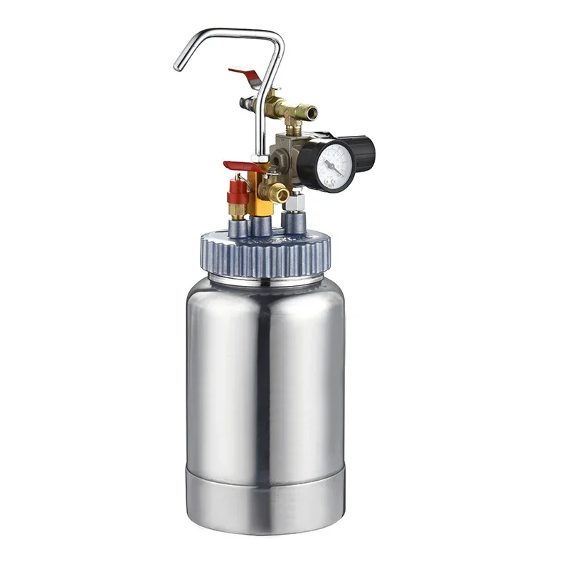 2L Separate Pressure Bucket Water-in-water Colorful Paint Spray Gun Thickened Spray Can Container Paint Pressure Bucket