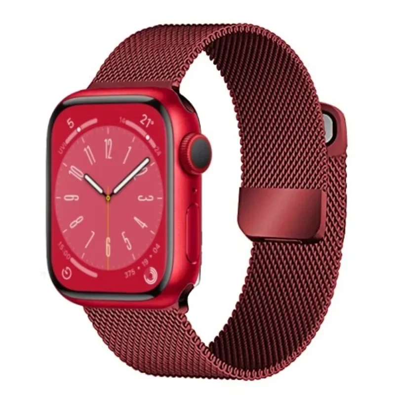 Milanese Loop Magnetic Metal Watch Strap - Elegant Design for Versatile Compatibility