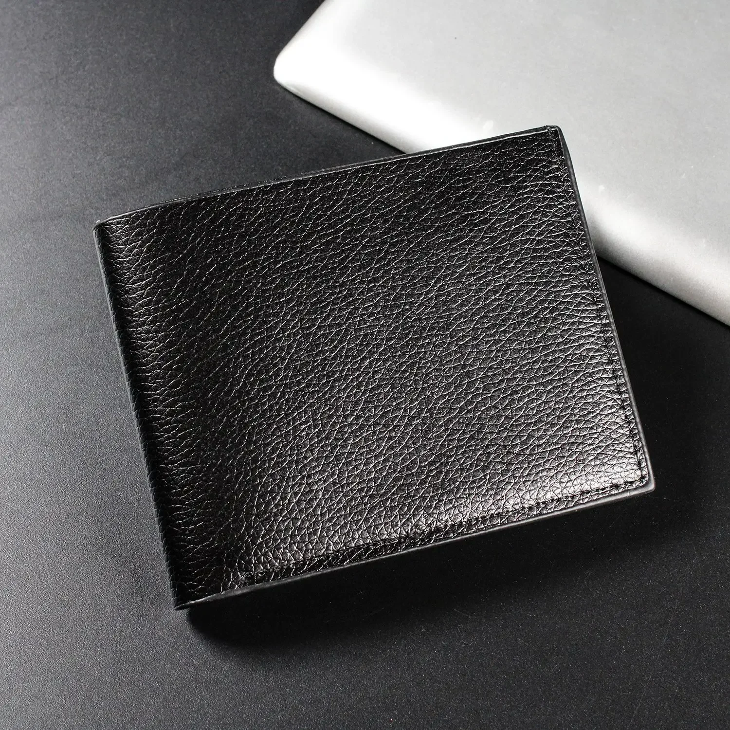Card Wallet Men Short Soft Leather PU Young Male Student Multi Card Position Driver License Cover