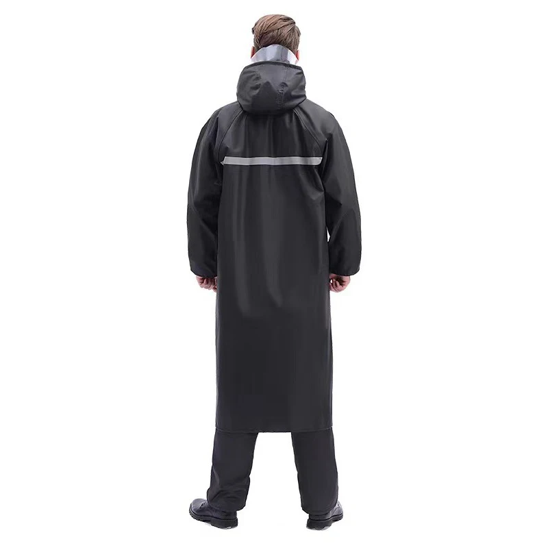 Raincoat Long Full Body Rainproof Electric Battery Motorcycle Bicycle Single Split Riding Poncho