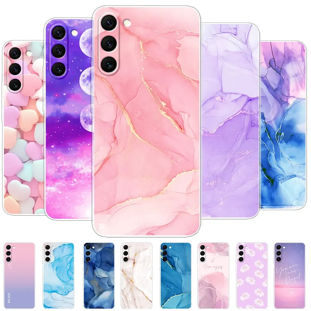 Clear Soft Silicone Phone Case Cover - Compatible with S23 Series