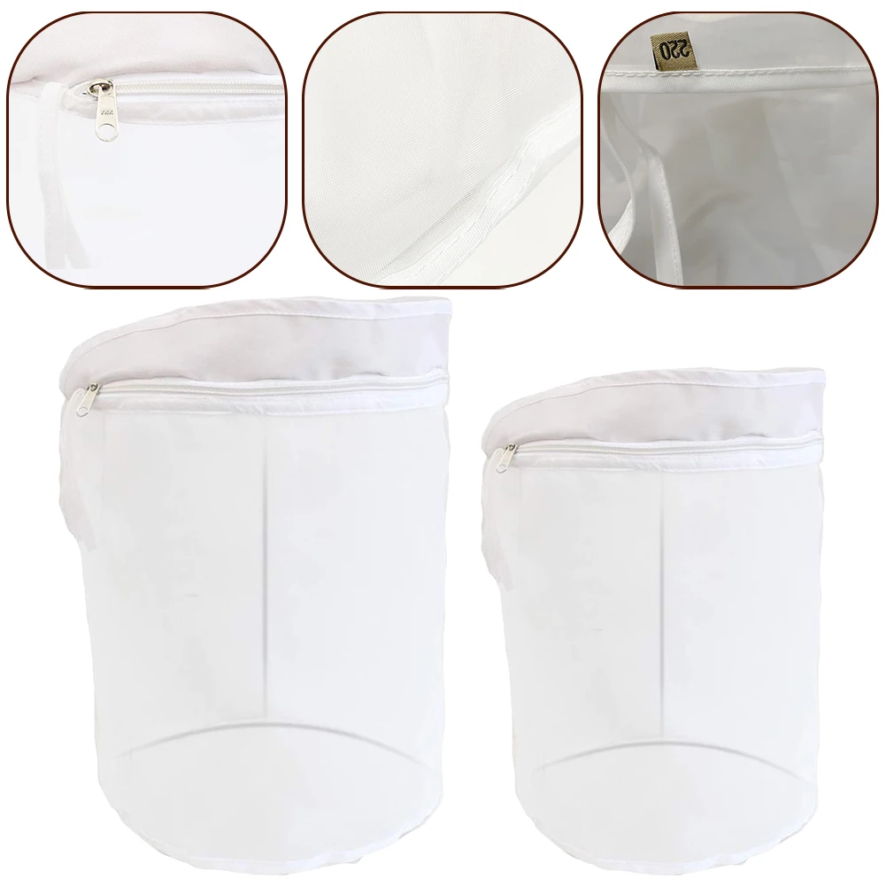 Plant Filtration Bag 2/5 Gallon Filter Bag Nylon Bubble Bags Plants Herbal Essence Extractor Plant Residue